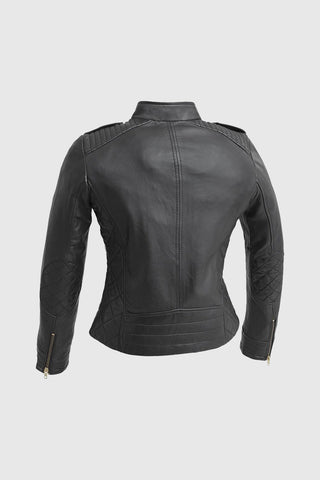 Madelin Womens Fashion Leather Jacket Madelin Womens Fashion Leather Jacket