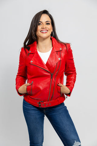 Chloe Womens Fashion Leather Jacket Chloe Womens Fashion Leather Jacket