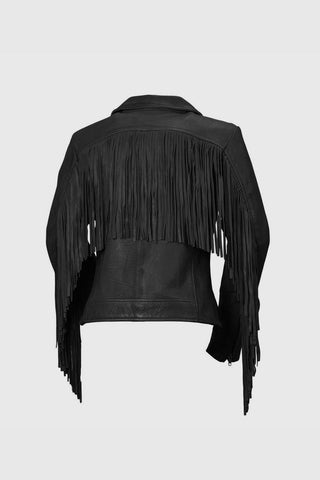 Daisy Womens Fashion Leather Jacket Black Daisy Womens Fashion Leather Jacket Black