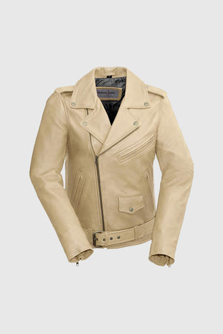 Rebel Womens Leather Jacket Oil Sand Rebel Womens Leather Jacket Oil Sand