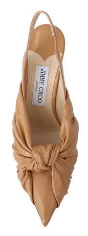 Jimmy Choo Elegant Pointed Toe Leather Pumps