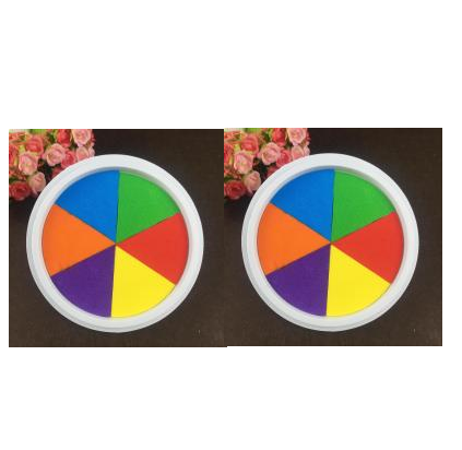 New Hot Selling Kindergarten Finger Print Mud Non-toxic Washable Pigment