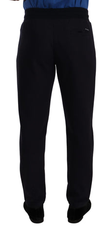 Dolce & Gabbana Elegant Blue Jogger Pants for Men