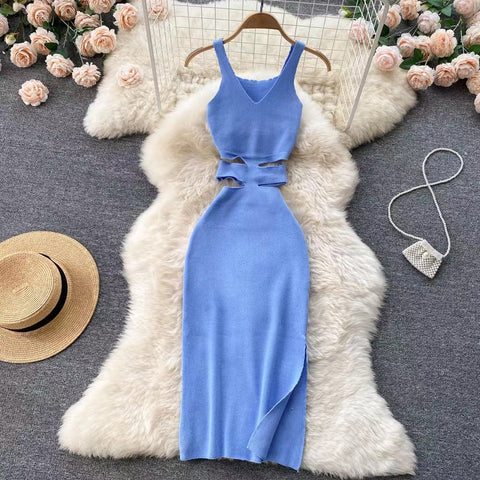 Women's Sling Hip Knitwear Dress