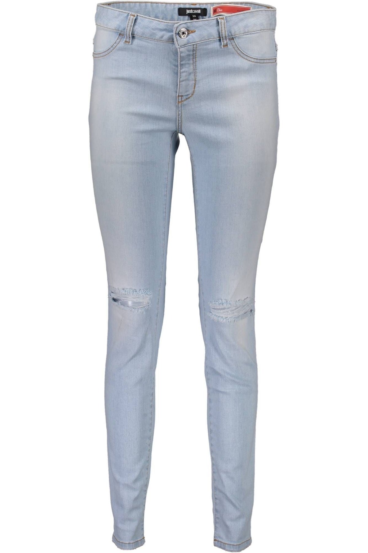 Just Cavalli Light Blue Cotton Women Jeans