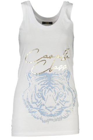 Cavalli Class White Cotton Women Top