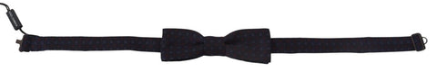 Dolce & Gabbana Elegant Silk Blue Bow Tie