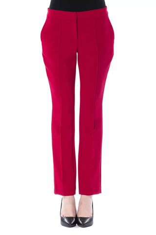 BYBLOS "Fuchsia Polyester Women Pant"