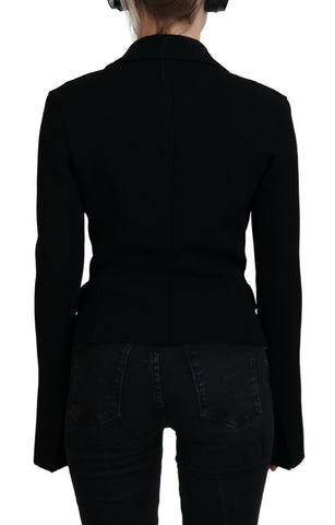 Dolce & Gabbana Elegant Black Long Sleeve Jacket