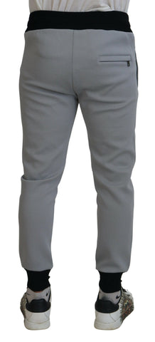 Dolce & Gabbana Elegant Grey Jogger Pants