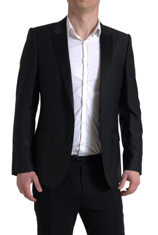 Dolce & Gabbana Exquisite Slim Fit Wool-Blend Blazer