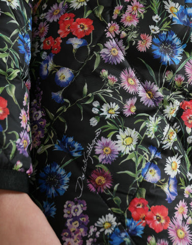 Dolce & Gabbana Floral Sheath Mini Dress Elegance