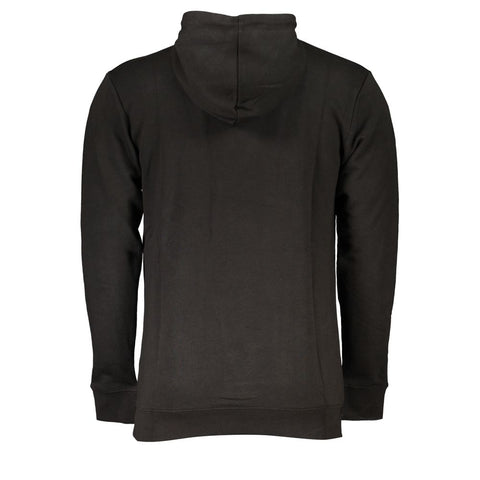 Cavalli Class Black Cotton Men Sweater