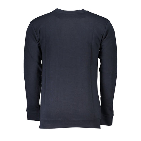 Cavalli Class Blue Cotton Sweater