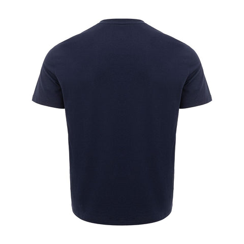 Armani Exchange Sleek Blue Cotton Tee for Men