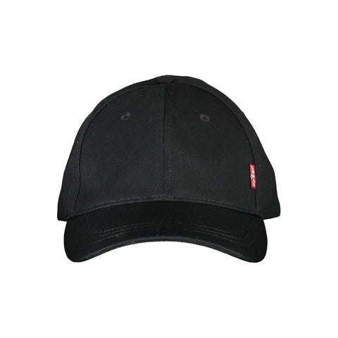 Levi's Black Cotton Men Cap