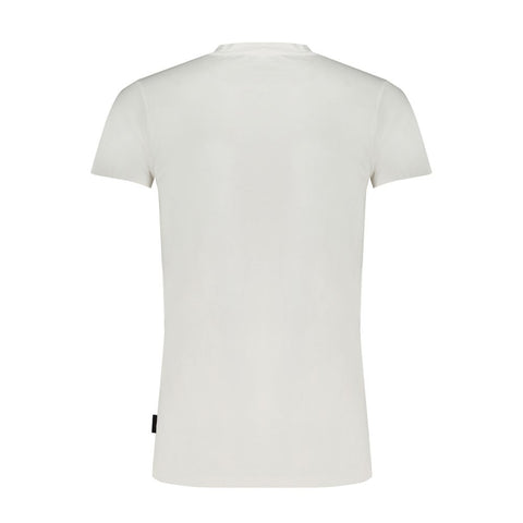 Gaudi White Cotton T-Shirt