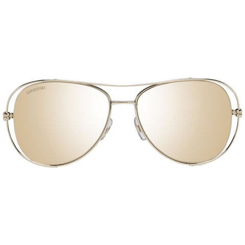 Swarovski Gold Women Sunglasses