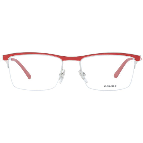 Police Red Men Optical Frames