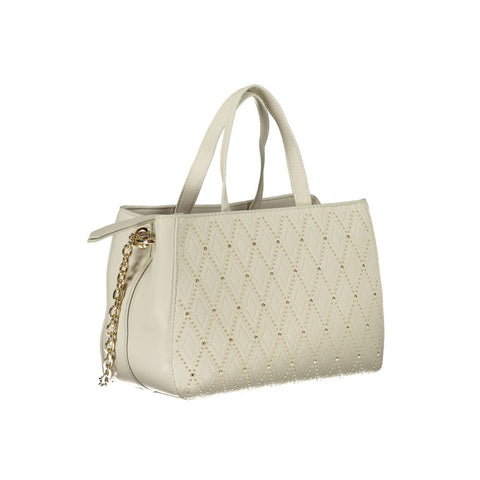 Valentino Bags White Polyethylene Handbag