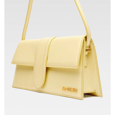 Jacquemus Yellow Leather Handbag