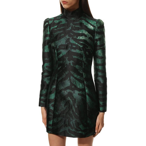 Dolce & Gabbana Green Polyester Dress