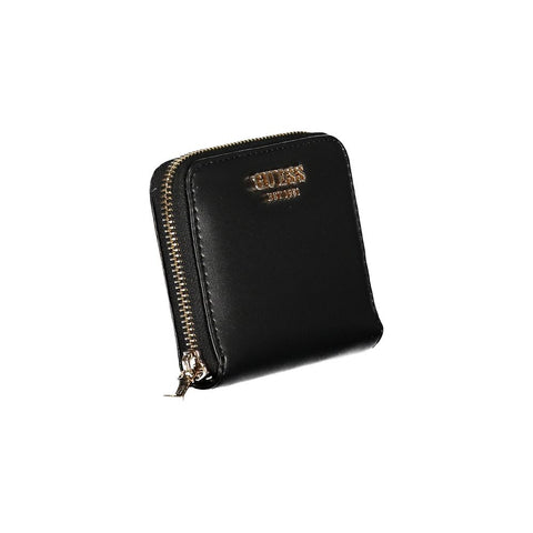 Guess Jeans Black Polyethylene Wallet