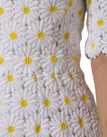 dolce white lace dress Dolce & Gabbana Lace Dress in White UFO No More