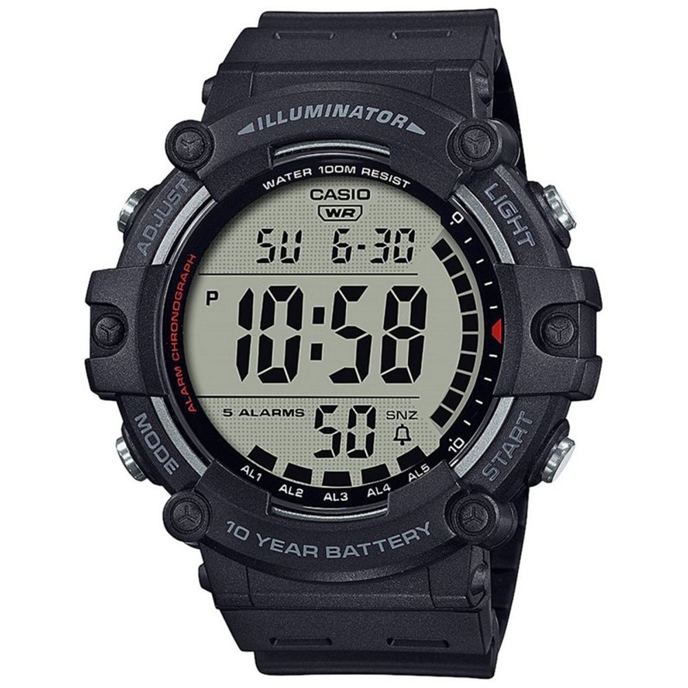 Casio Black Plastic Watch