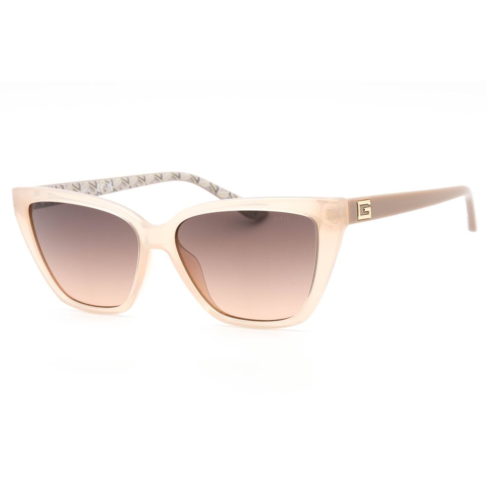 Guess Beige Resin Sunglasses