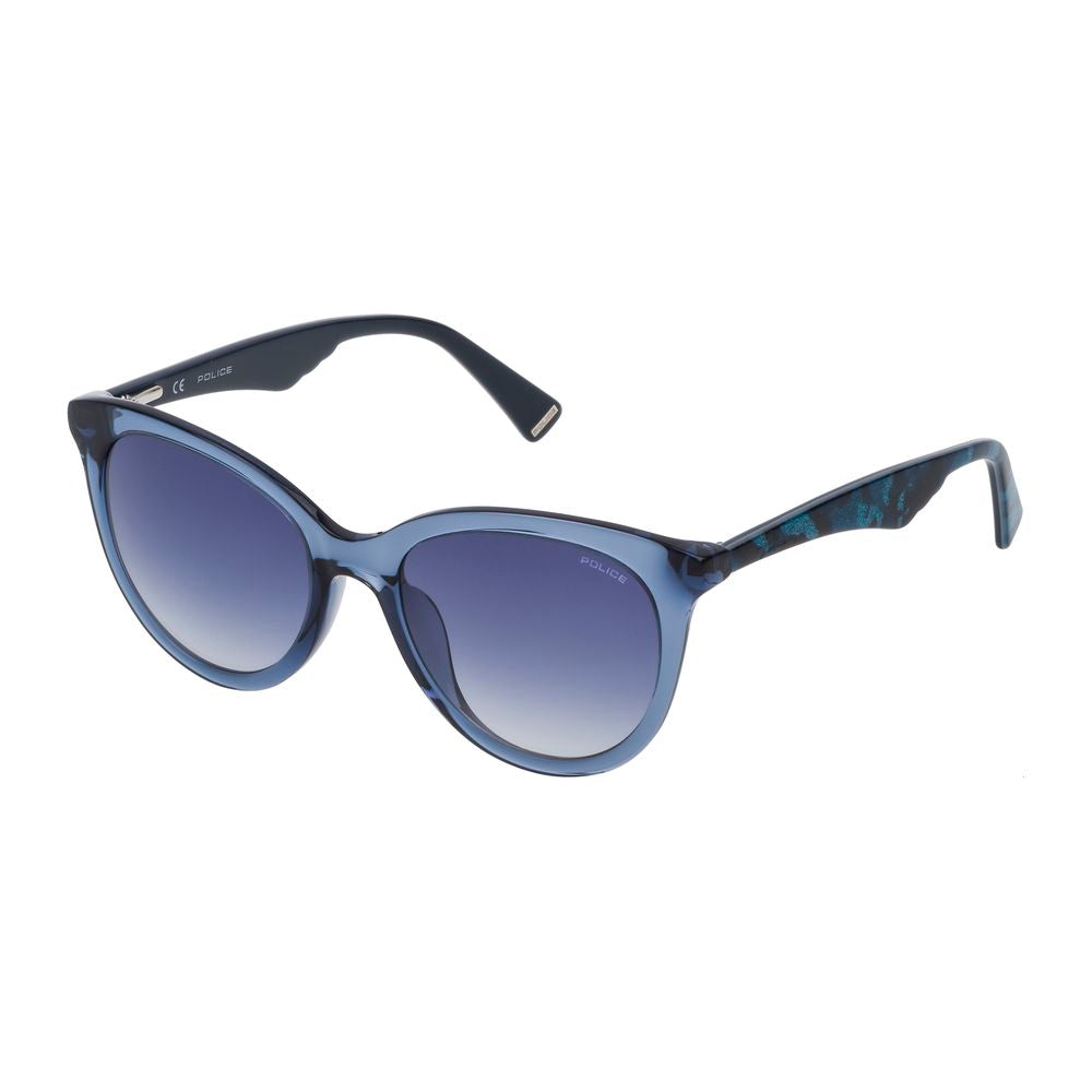 Police Blue Acetate Sunglasses