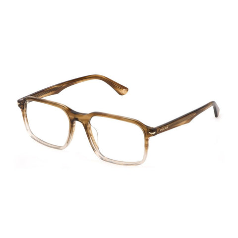 Police Brown Plastic Frames