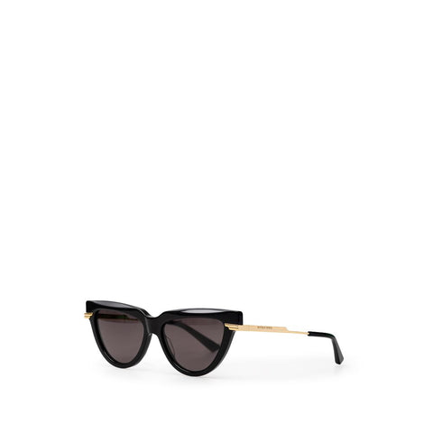 Bottega Veneta Black Acetate Sunglasses