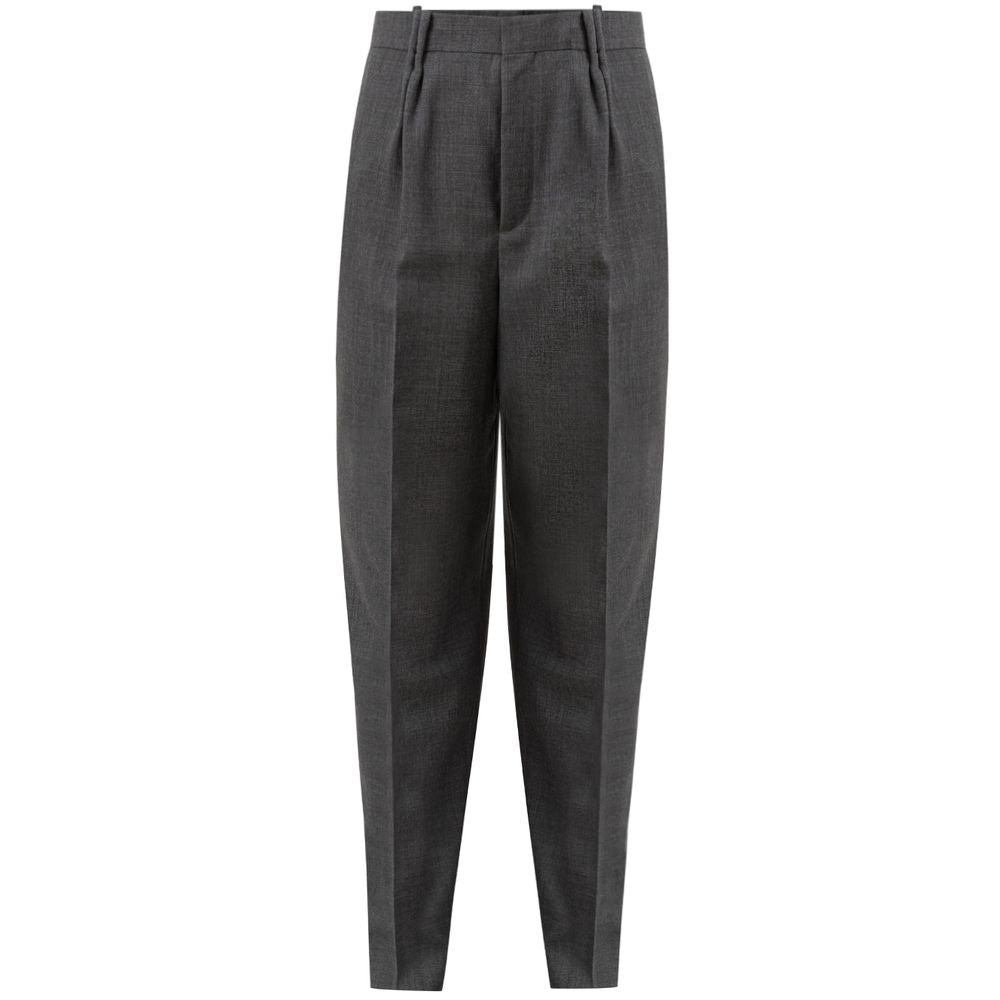 Dior Gray Wool Vergine Jeans & Pant