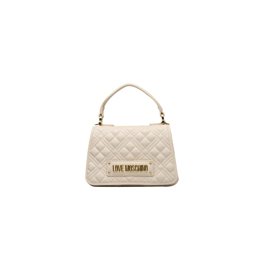 Love Moschino Beige Polyethylene Handbag