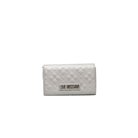Love Moschino Silver Polyethylene Crossbody Bag