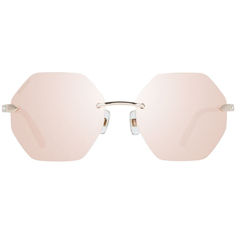 Swarovski Gold Metal Sunglasses