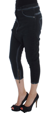 Cavalli Elevated Casual Chic Blue Denim