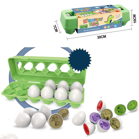 Children's educational toy bag assembly on clever egg twisted egg toy