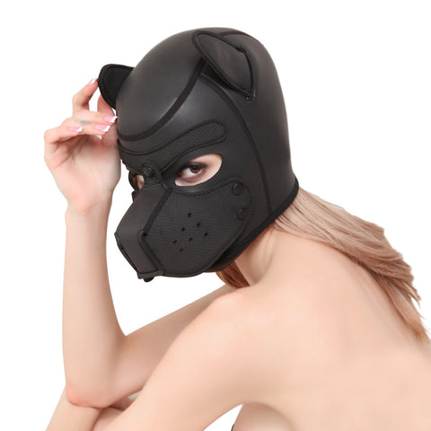 CR Rubber Dog Headgear