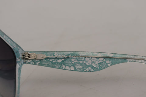 Dolce & Gabbana Sicilian Lace Crystal-Infused Sunglasses