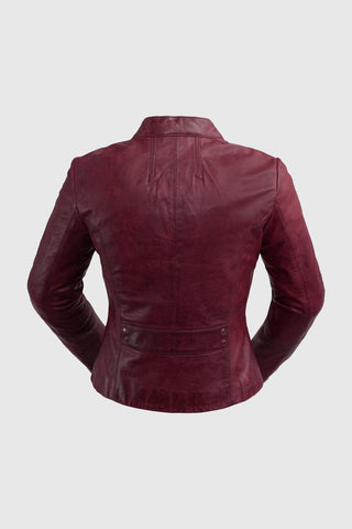Rexie Womens Fashion Leather Jacket