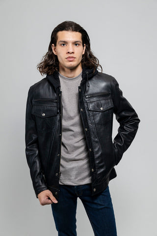 Axel Mens Leather Jacket