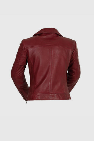 Betsy Womens Fashion Leather Jacket