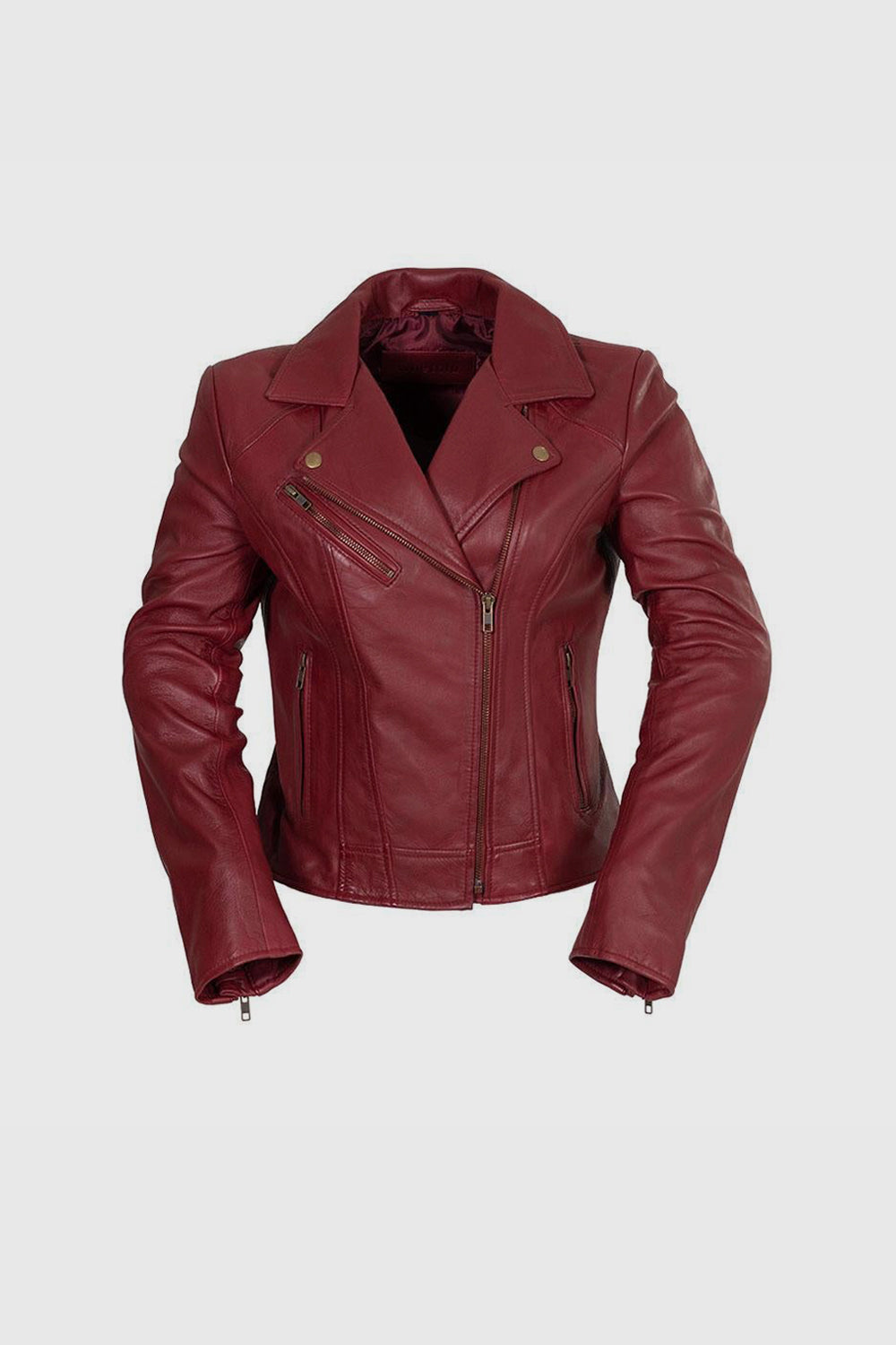 Betsy Womens Fashion Leather Jacket