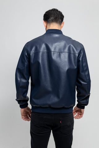 Justin Men's Vegan Faux Leather Jacket