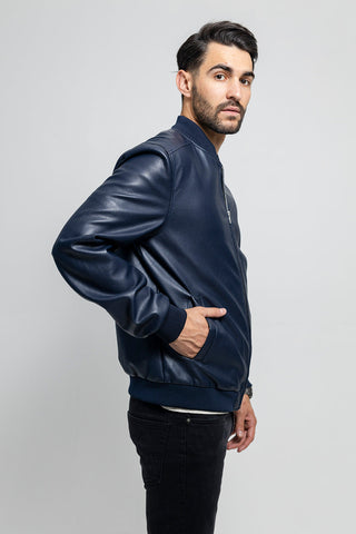 Justin Men's Vegan Faux Leather Jacket