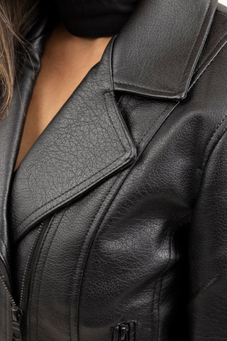 Lauren Women's Vegan Faux Leather Jacket