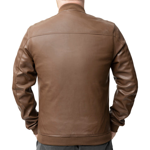 Myles Men's Vegan Faux Leather Jacket